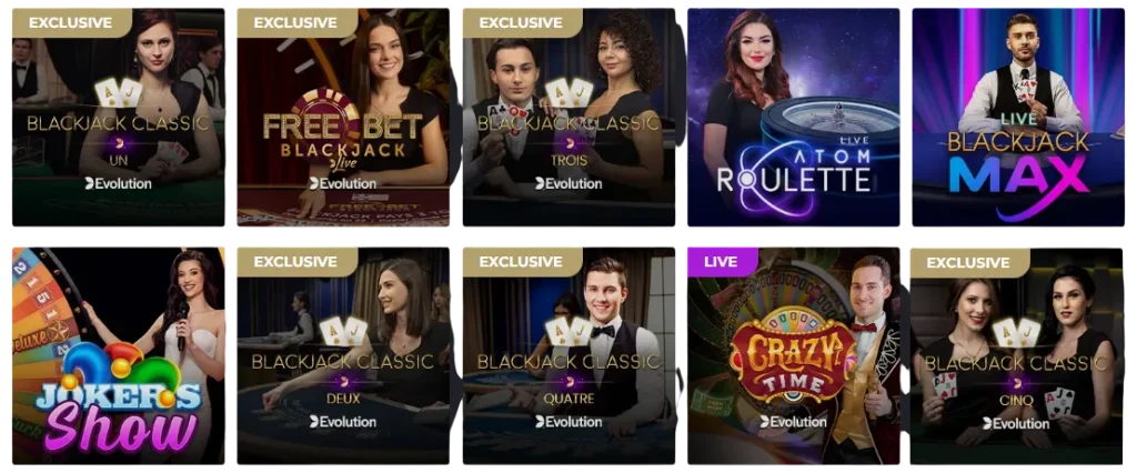 Casino en Direct