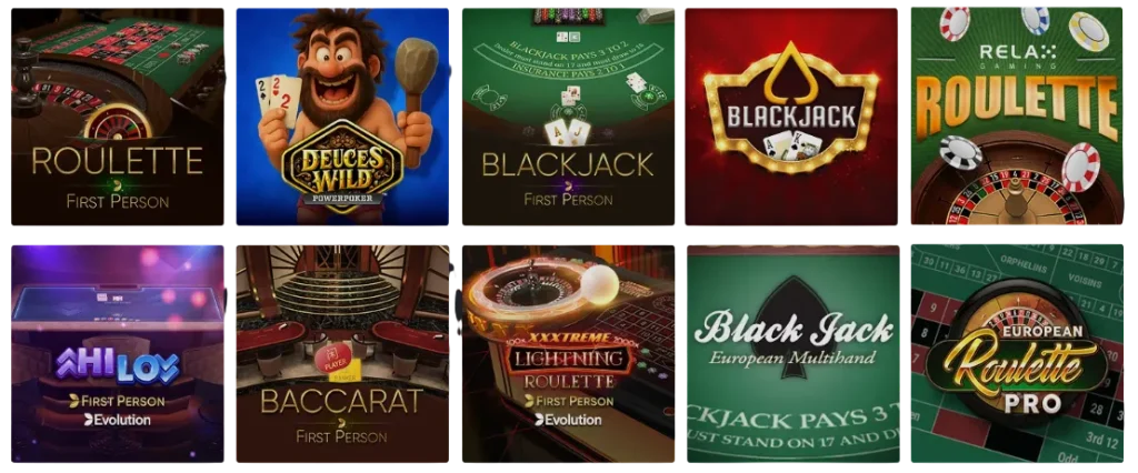 Jeux de Table Classiques